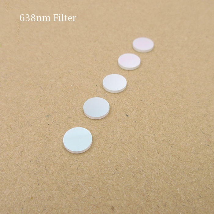 638nm Red Optical Filter Visible Narrow Band Filter Can be Customized - Click Image to Close